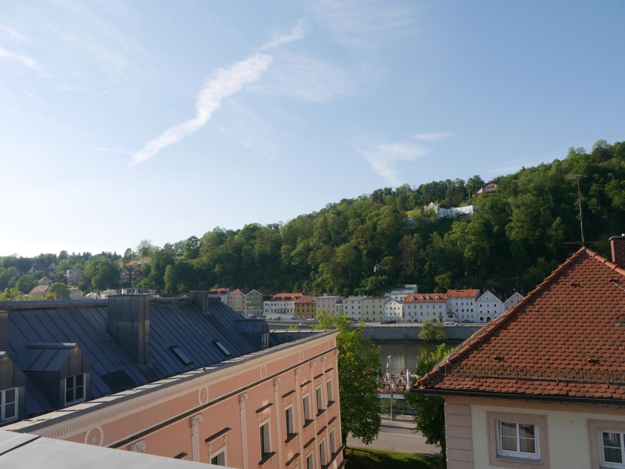Penthouse - Zentral Und Genial Apartment Passau Bagian luar foto