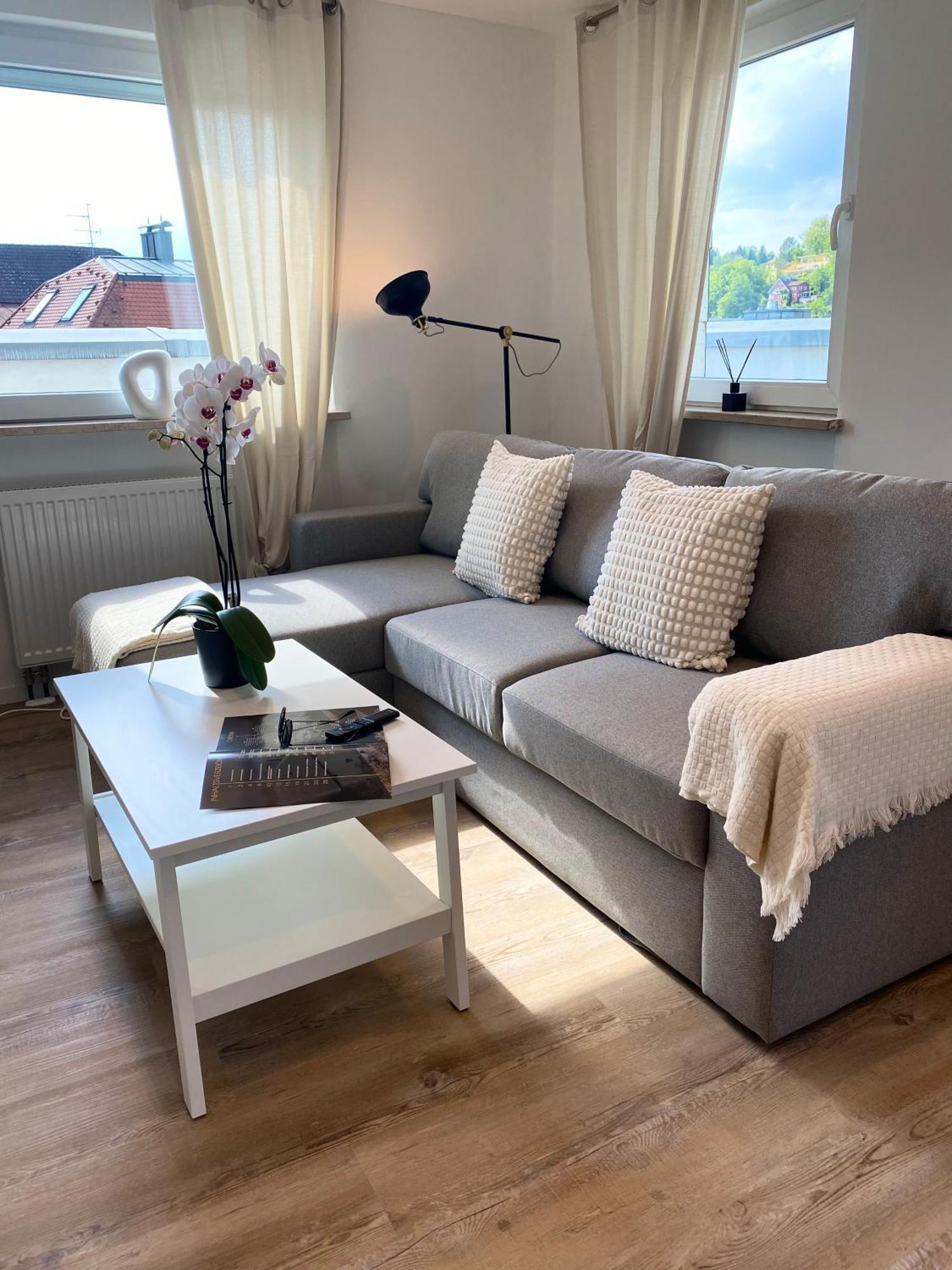 Penthouse - Zentral Und Genial Apartment Passau Bagian luar foto